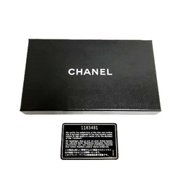 CHANEL Bicolor Black Coco Mark Long Wallet for Women