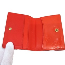 Louis Vuitton Monogram Vernis Porte Monnaie Bi-fold Carte Credit M91982 W Wallet Tri-fold Women's Accessories