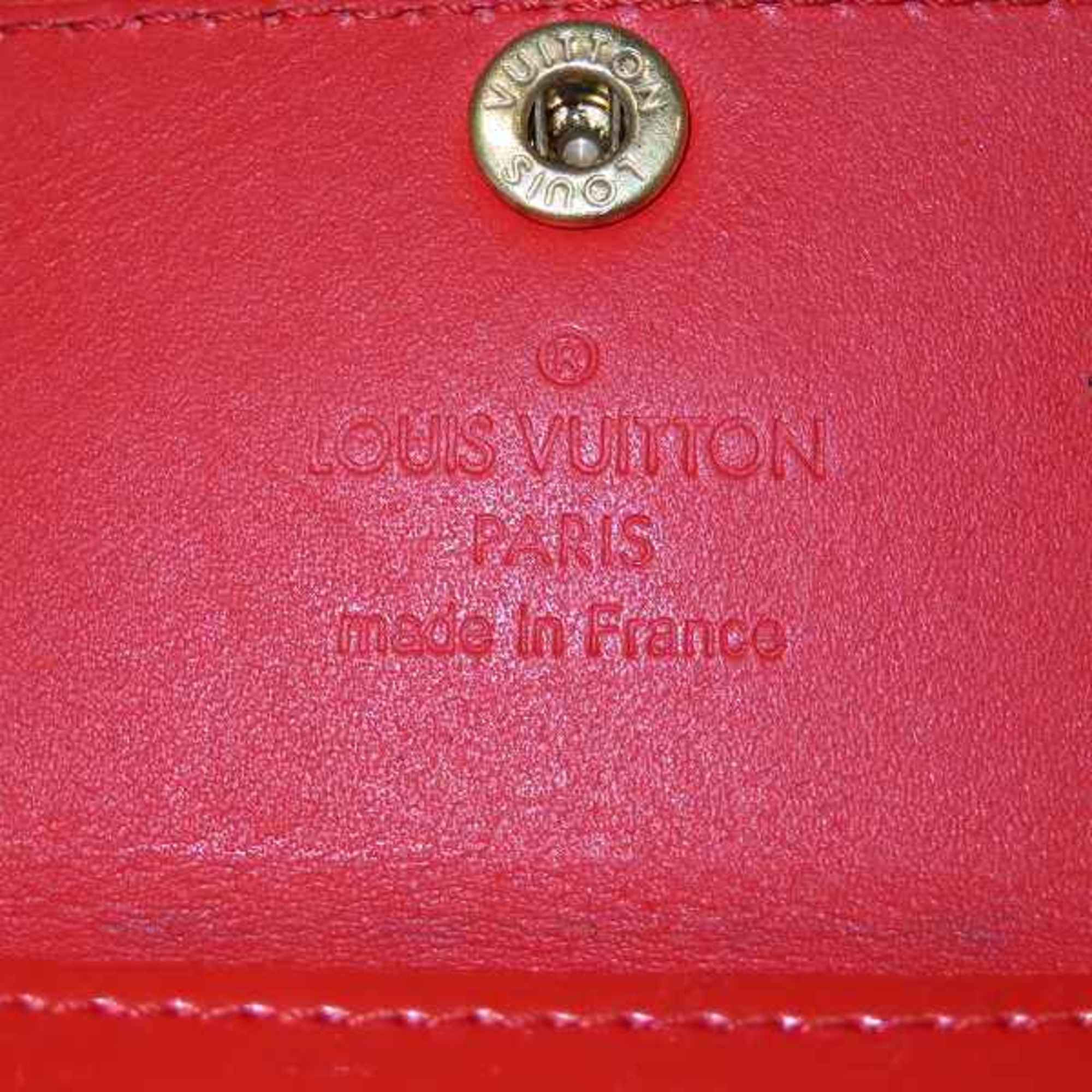 Louis Vuitton Monogram Vernis Porte Monnaie Bi-fold Carte Credit M91982 W Wallet Tri-fold Women's Accessories