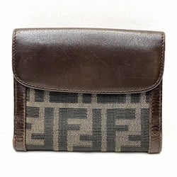 FENDI 2266 12671 098 ZUCCA W Bi-fold Wallet for Men and Women