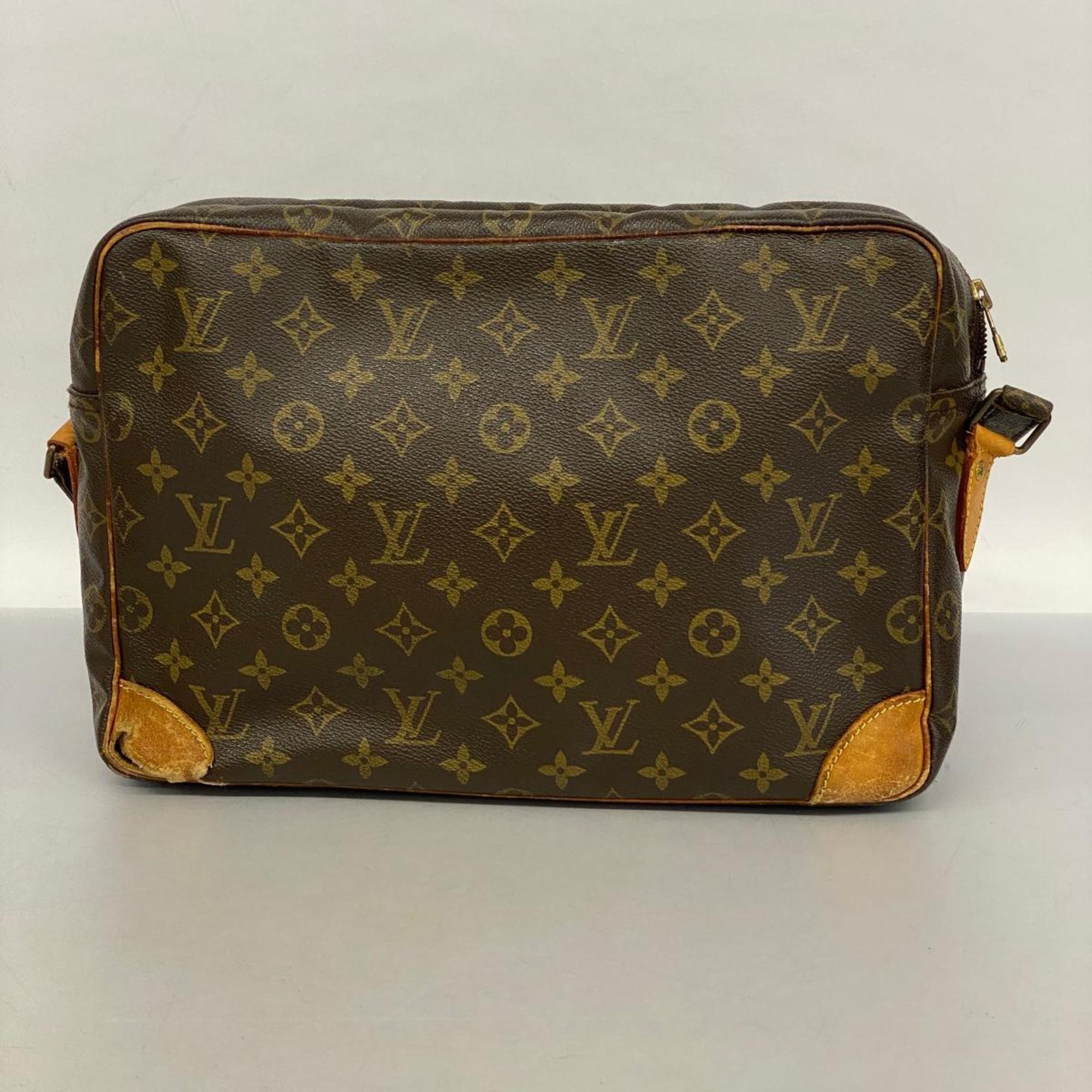 Louis Vuitton Shoulder Bag Monogram Nile GM M45242 Brown Ladies