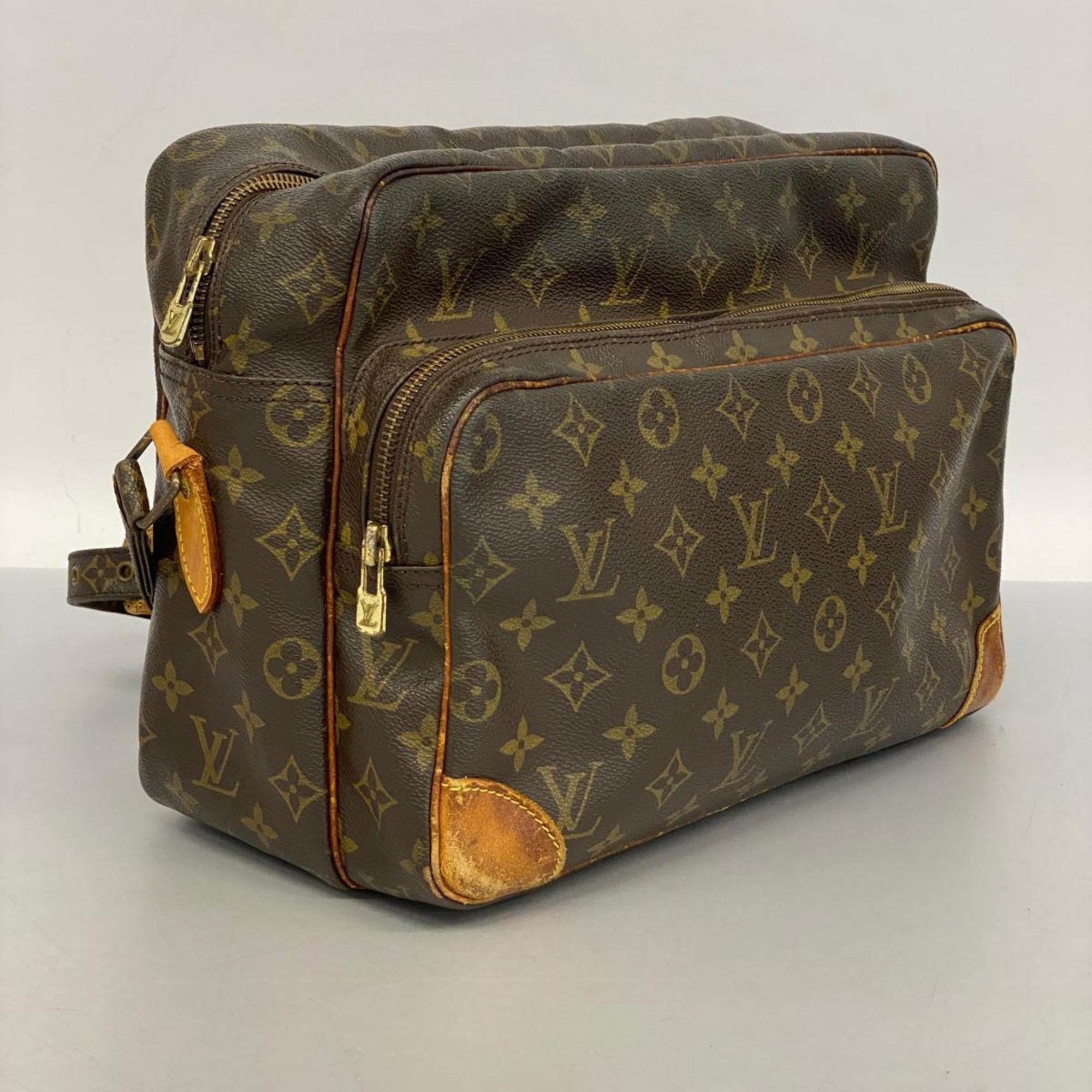 Louis Vuitton Shoulder Bag Monogram Nile GM M45242 Brown Ladies