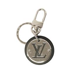 Louis Vuitton Keychain LV Circle M00741 Black Silver Men's