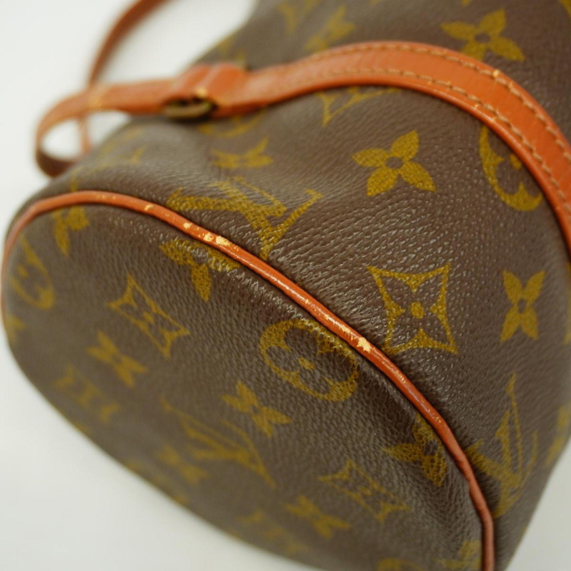 Louis Vuitton handbag Monogram Papillon 26 M51386 Brown Ladies