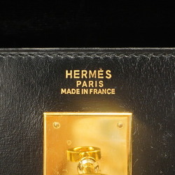 Hermes handbag Kelly 32 〇P engraved box calf black ladies