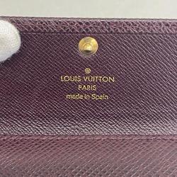 Louis Vuitton Key Case Taiga Multicle 4 M30526 Acajou Men's