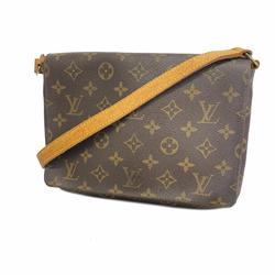 Louis Vuitton Shoulder Bag Monogram Musette Tango Long Strap M51388 Brown Women's