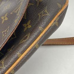 Louis Vuitton Shoulder Bag Monogram Musette Tango Long Strap M51388 Brown Women's