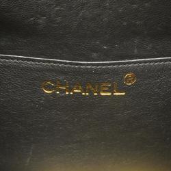 Chanel Shoulder Bag V Stitch Lambskin Black Women's