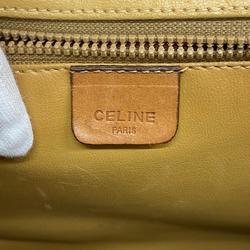 Celine Shoulder Bag Macadam Brown Women's