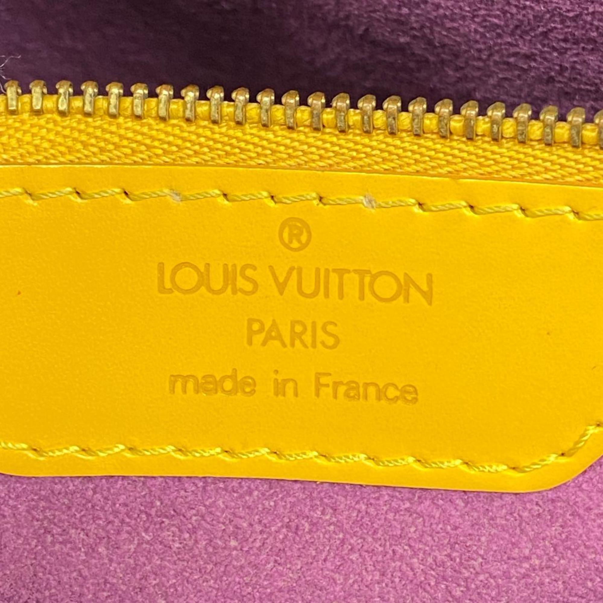 Louis Vuitton Shoulder Bag Epi Saint Jacques M52269 Jaune Ladies