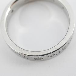 Tiffany ring flat band 3PD diamond Pt950 platinum ladies