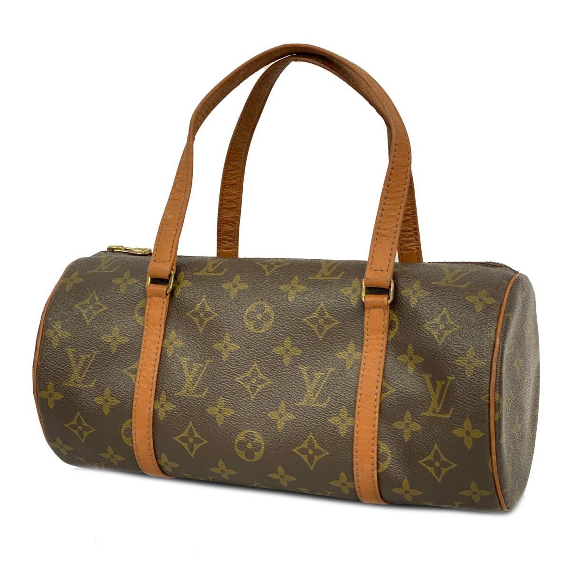 Louis Vuitton handbag Monogram Papillon 30 M51385 Brown ladies