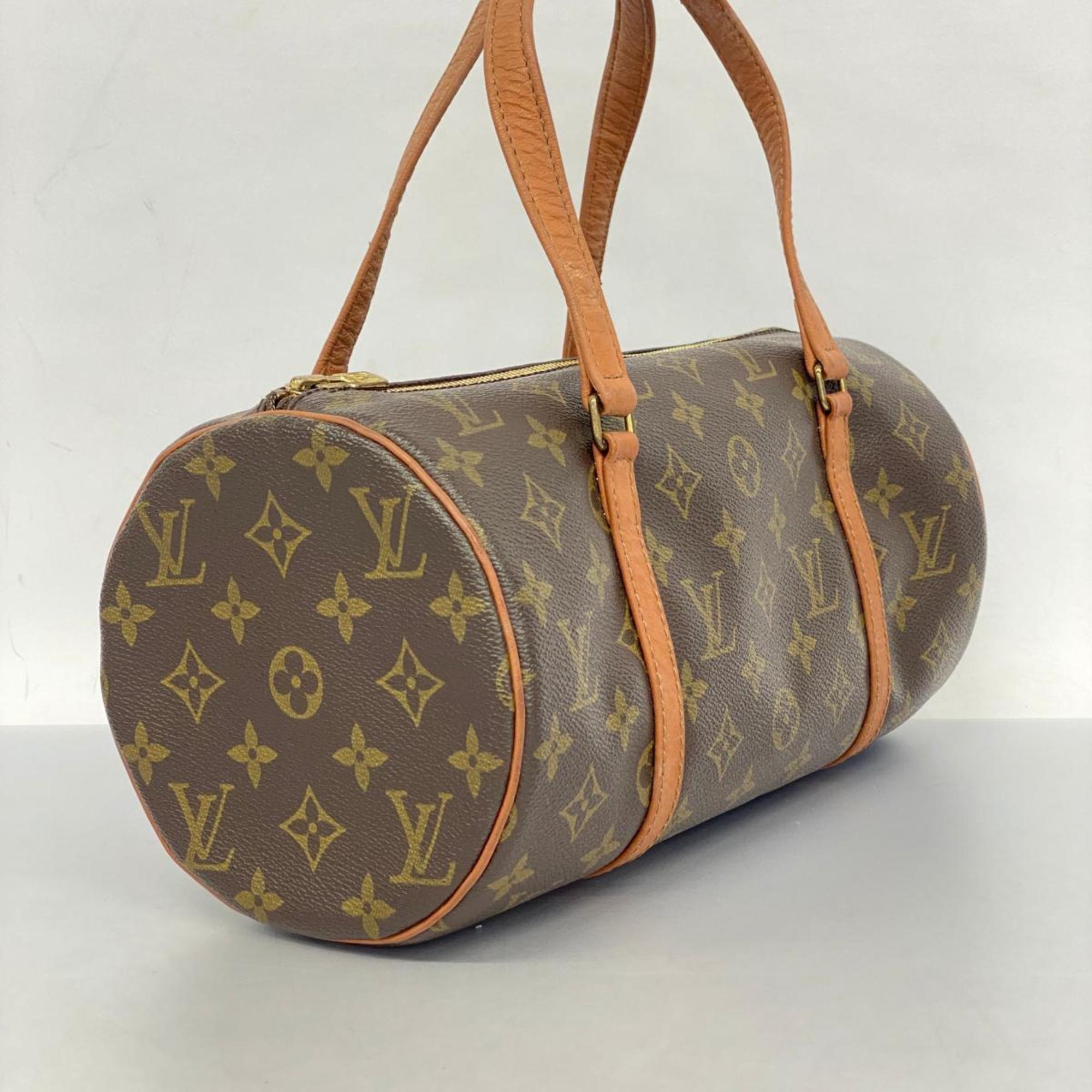 Louis Vuitton handbag Monogram Papillon 30 M51385 Brown ladies