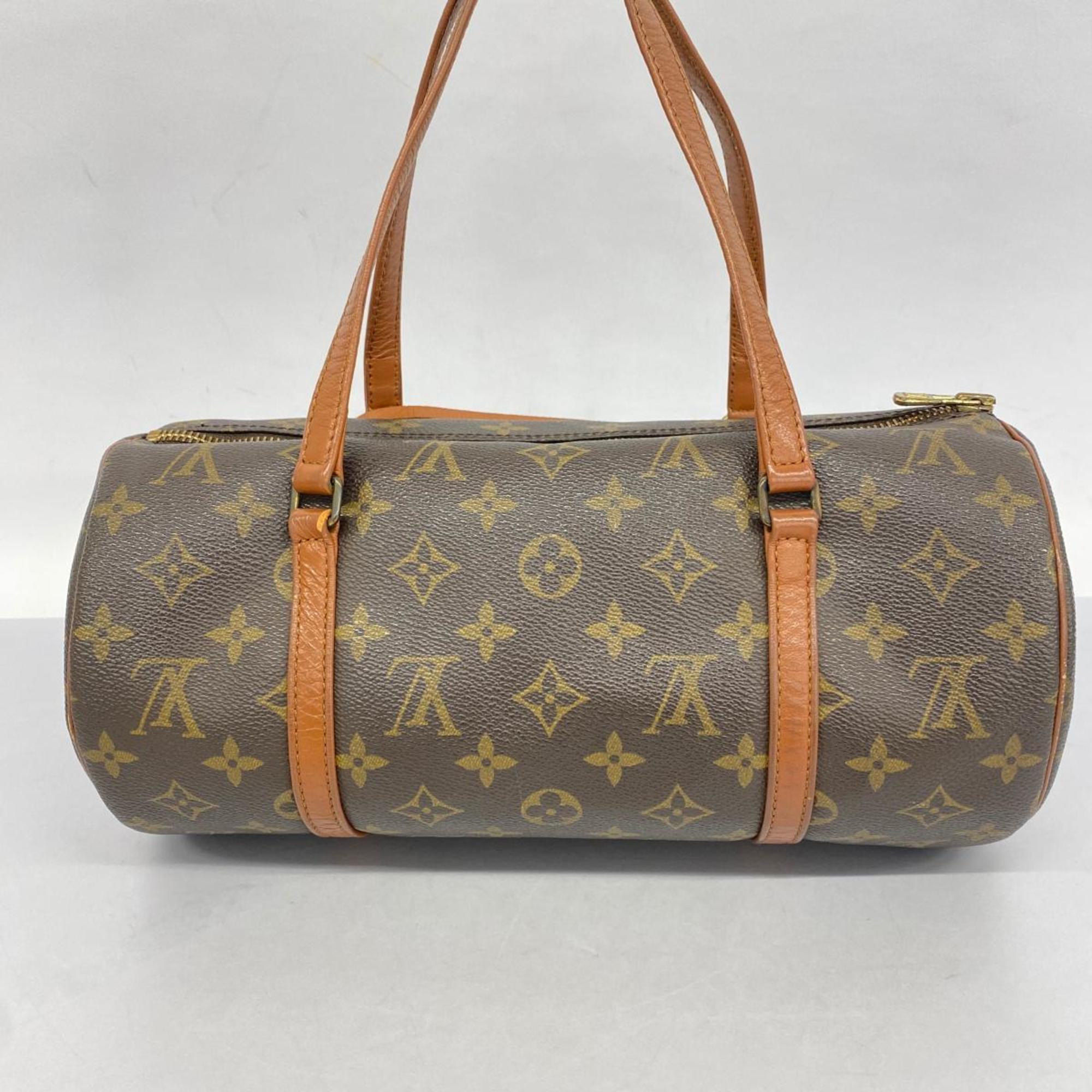 Louis Vuitton handbag Monogram Papillon 30 M51385 Brown ladies