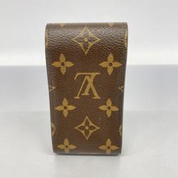 Louis Vuitton Cigarette Case Monogram Etui M63024 Brown Men's Women's