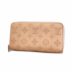 Louis Vuitton Long Wallet Monogram Mahina Zippy M61868 Magnolia Ladies