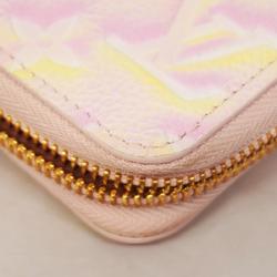 Louis Vuitton Long Wallet Monogram Empreinte Zippy M81299 Light Pink Ladies