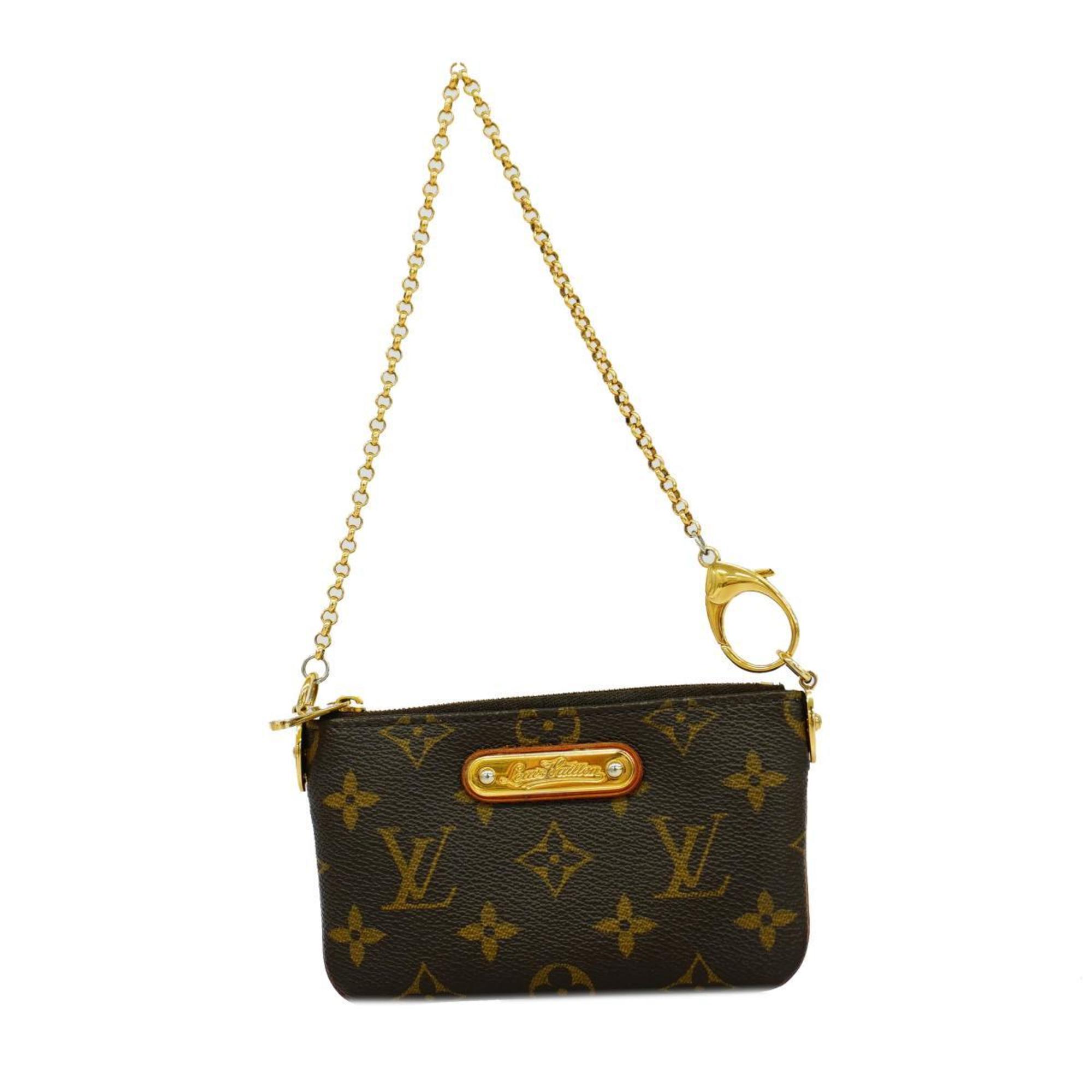 Louis Vuitton Pouch Monogram Pochette Mira PM M60095 Brown Ladies