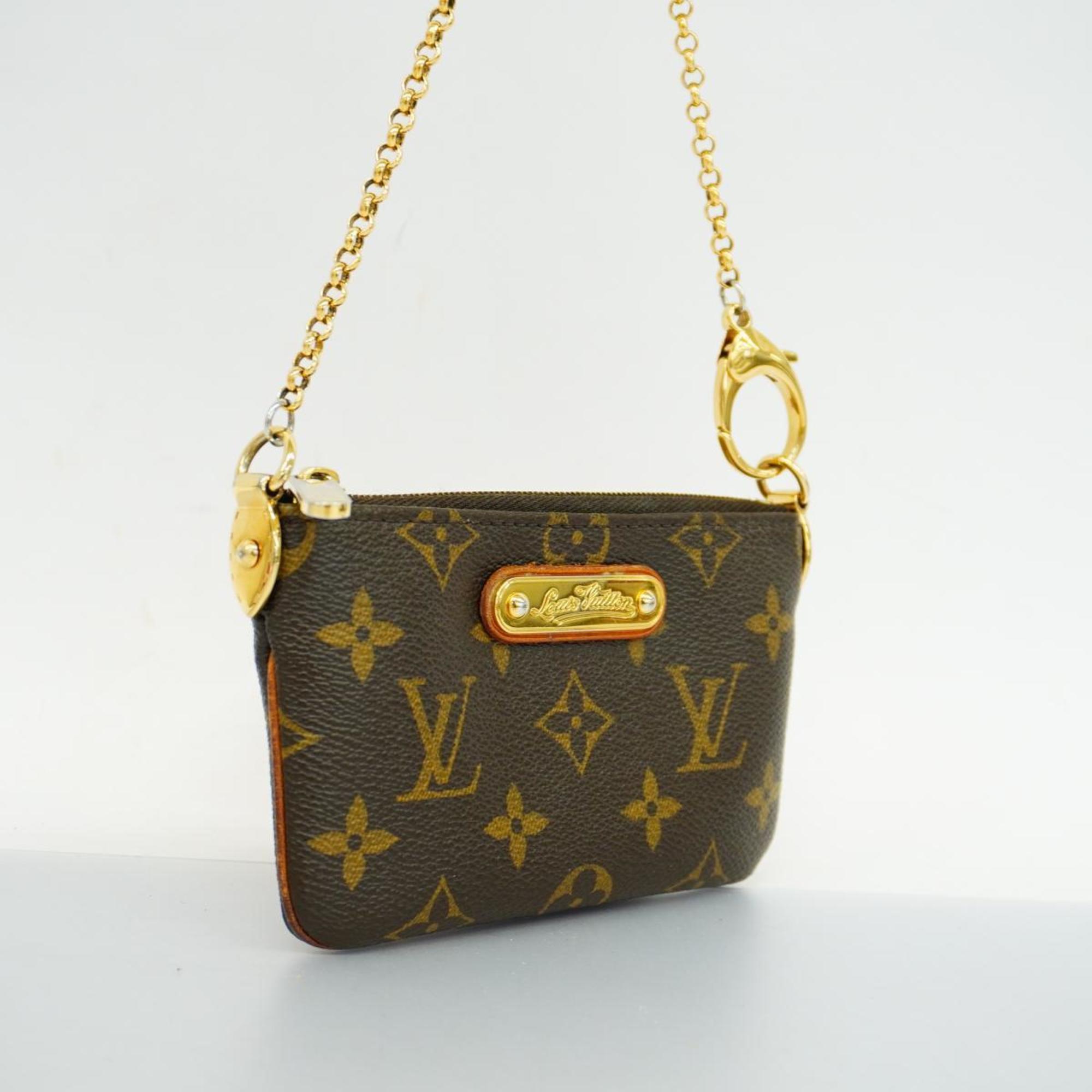 Louis Vuitton Pouch Monogram Pochette Mira PM M60095 Brown Ladies