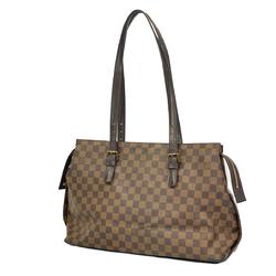 Louis Vuitton Shoulder Bag Damier Chelsea N51119 Ebene Ladies