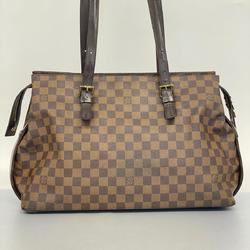 Louis Vuitton Shoulder Bag Damier Chelsea N51119 Ebene Ladies