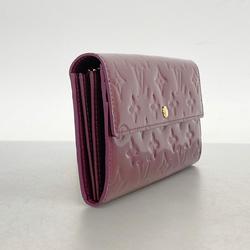 Louis Vuitton Long Wallet Vernis Portefeuille Sarah M93577 Violette Ladies