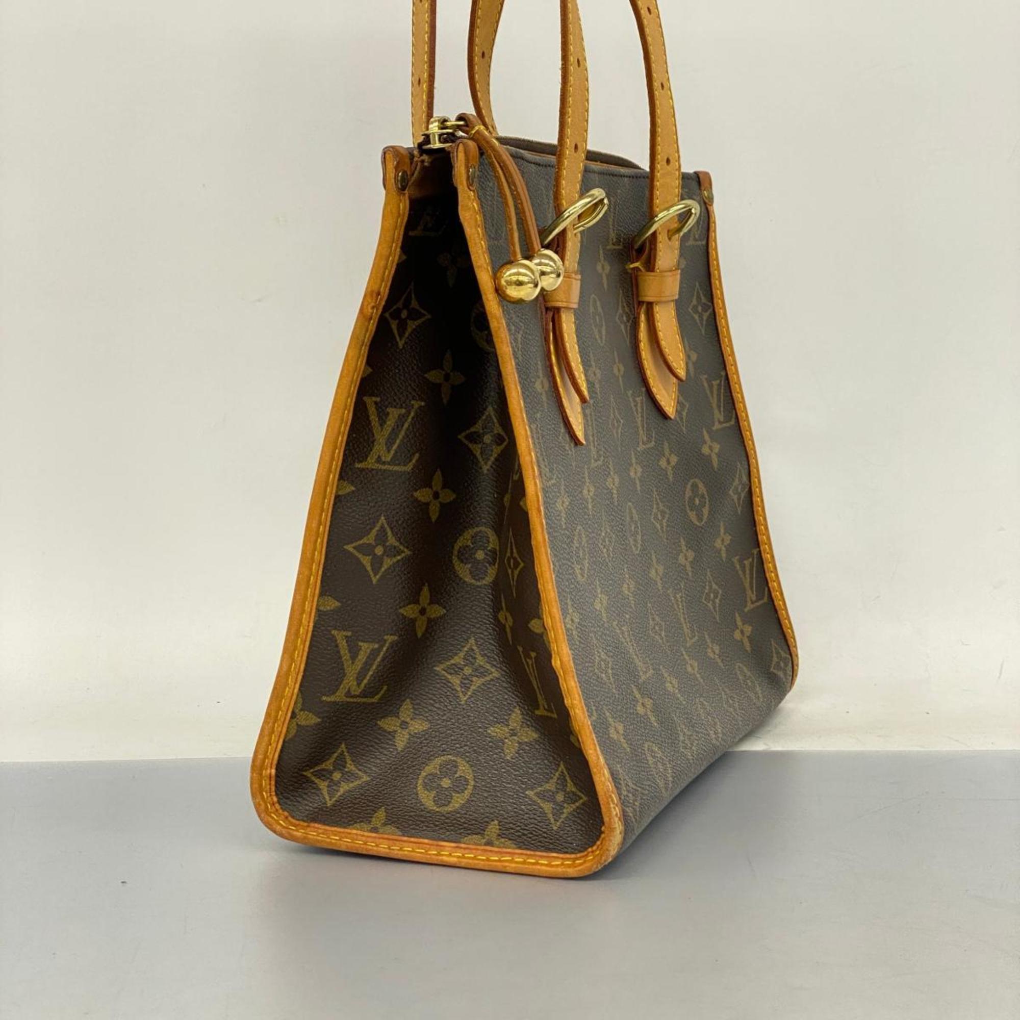 Louis Vuitton Shoulder Bag Monogram Popincourt M40007 Brown Ladies