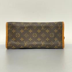 Louis Vuitton Shoulder Bag Monogram Popincourt M40007 Brown Ladies