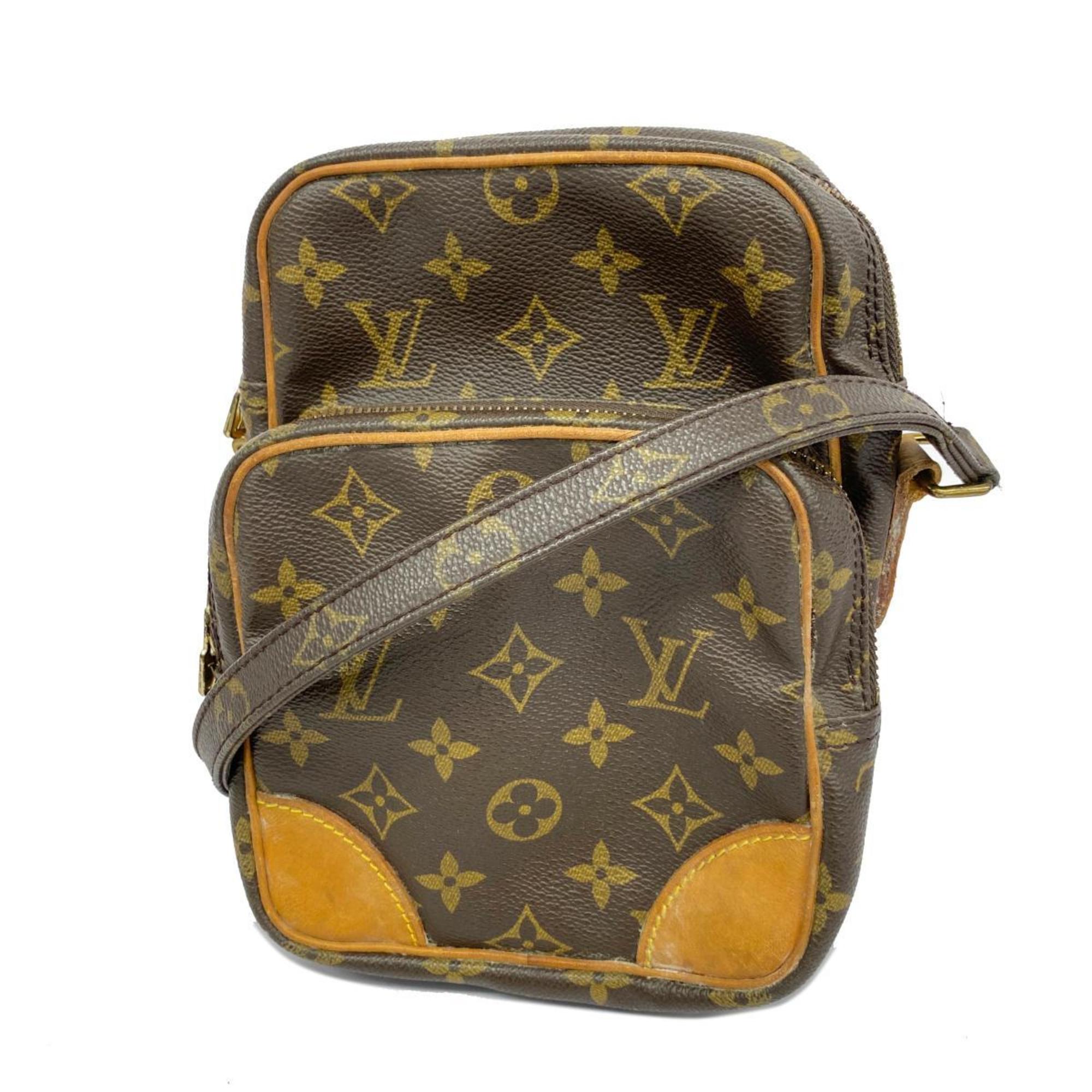 Louis Vuitton Shoulder Bag Monogram Amazon M45236 Brown Women's