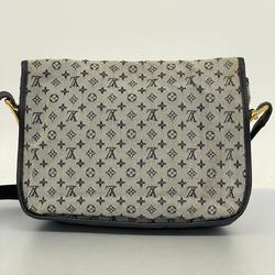 Louis Vuitton Shoulder Bag Monogram Bélanger M92670 Blue Ladies