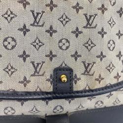 Louis Vuitton Shoulder Bag Monogram Bélanger M92670 Blue Ladies