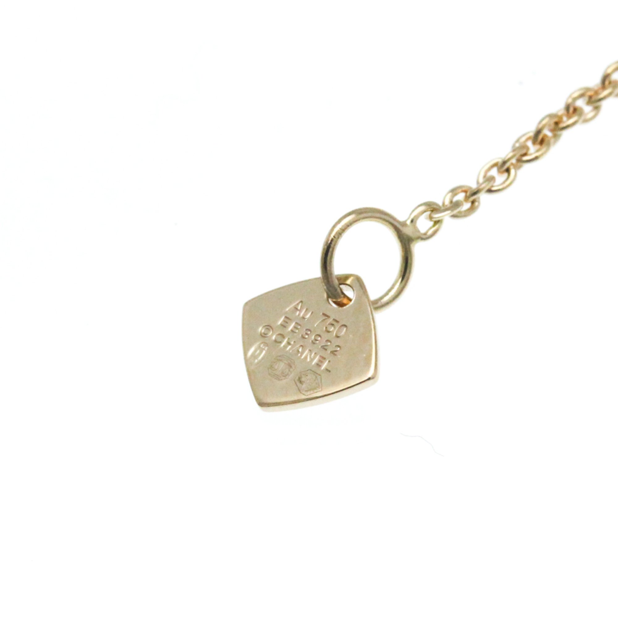 Chanel Coco Crush Necklace J12306 Pink Gold (18K) No Stone Men,Women Fashion Necklace (Pink Gold)