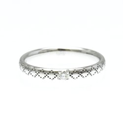 Gucci Diamantissima Ring White Gold (18K) Fashion Diamond Band Ring Silver