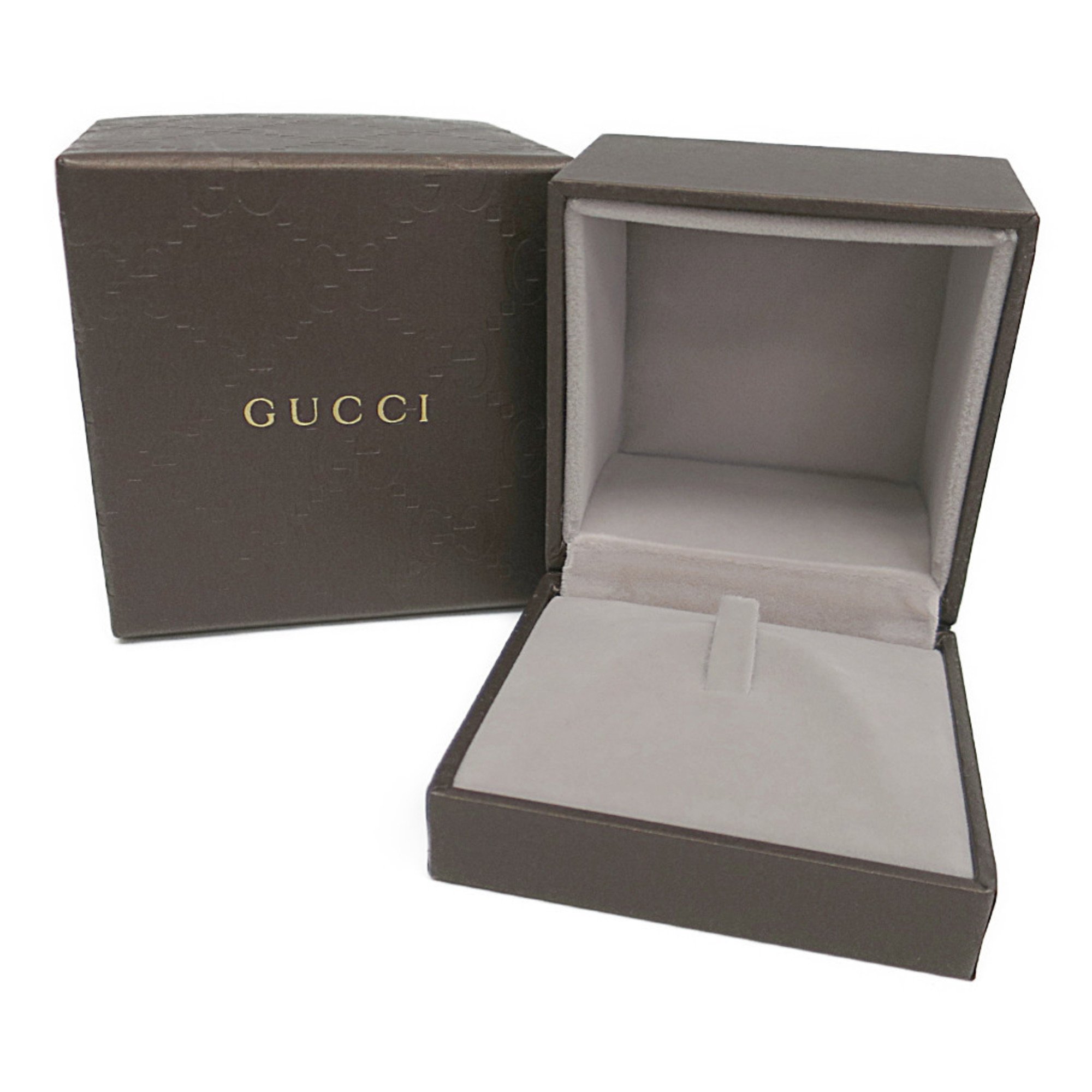 Gucci Diamantissima Ring White Gold (18K) Fashion Diamond Band Ring Silver