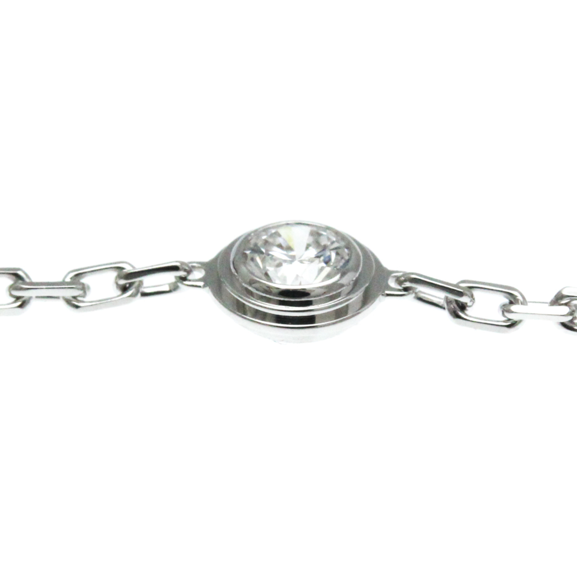 Cartier Diamants Légers De Cartier B6063117 White Gold (18K) Diamond Charm Bracelet Carat/0.13 Silver