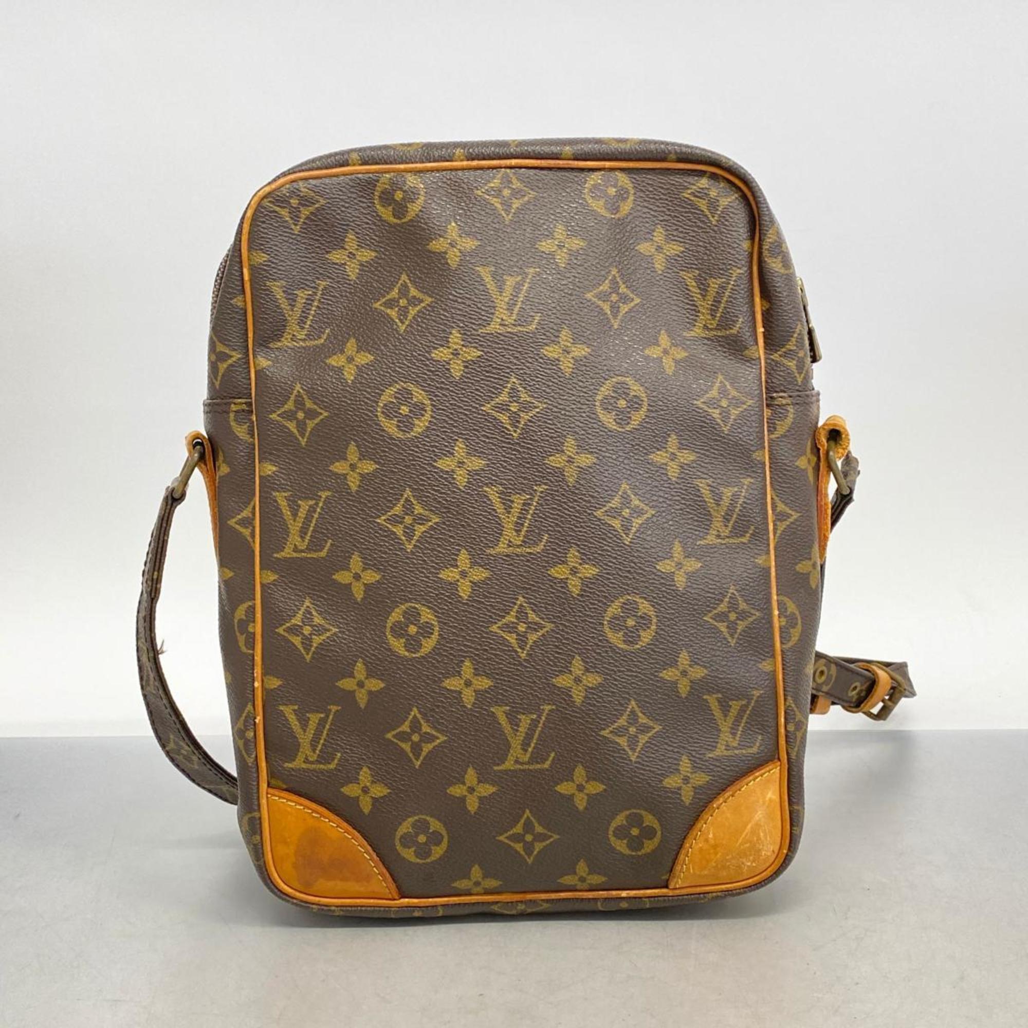 Louis Vuitton Shoulder Bag Monogram Danube GM M45264 Brown Ladies