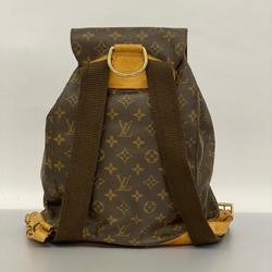 Louis Vuitton Backpack Monogram Montsouris GM M51135 Brown Men's Women's