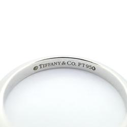 Tiffany Ring Knife Edge Pt950 Platinum Ladies