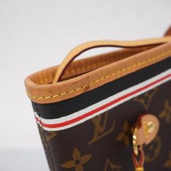 Louis Vuitton Tote Bag Game On Monogram Neverfull MM M57452 Brown Women's