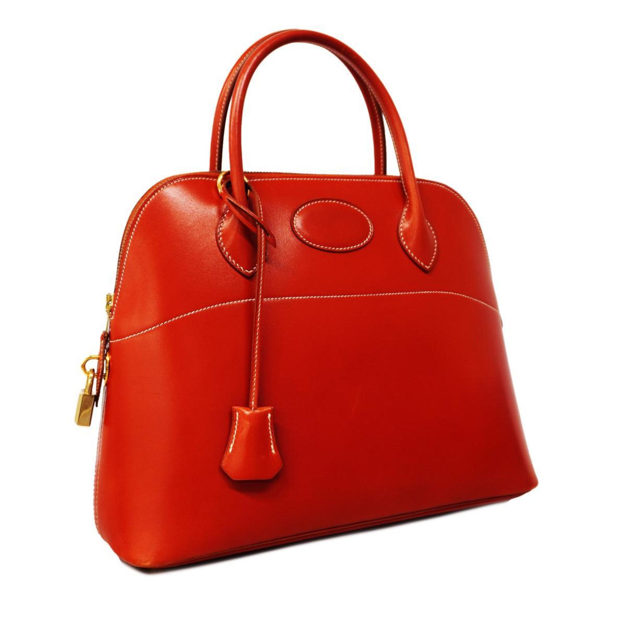 Hermes handbag Bolide A stamp box calf brick ladies