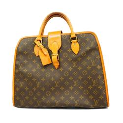 Louis Vuitton handbag Monogram Rivoli M53380 brown ladies