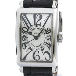 Polished FRANCK MULLER Long Island Steel Automatic Watch 905 SC AT FO BF569404