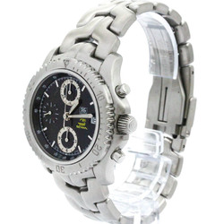 Polished TAG HEUER LINK Chronograph Ayrton Senna Limited Watch CT5114 BF574233