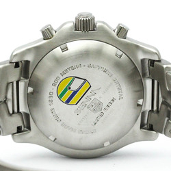 Polished TAG HEUER LINK Chronograph Ayrton Senna Limited Watch CT5114 BF574233