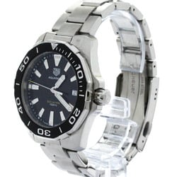 Polished TAG HEUER Aquaracer 300M Steel Quartz Mens Watch WAY111A BF574266