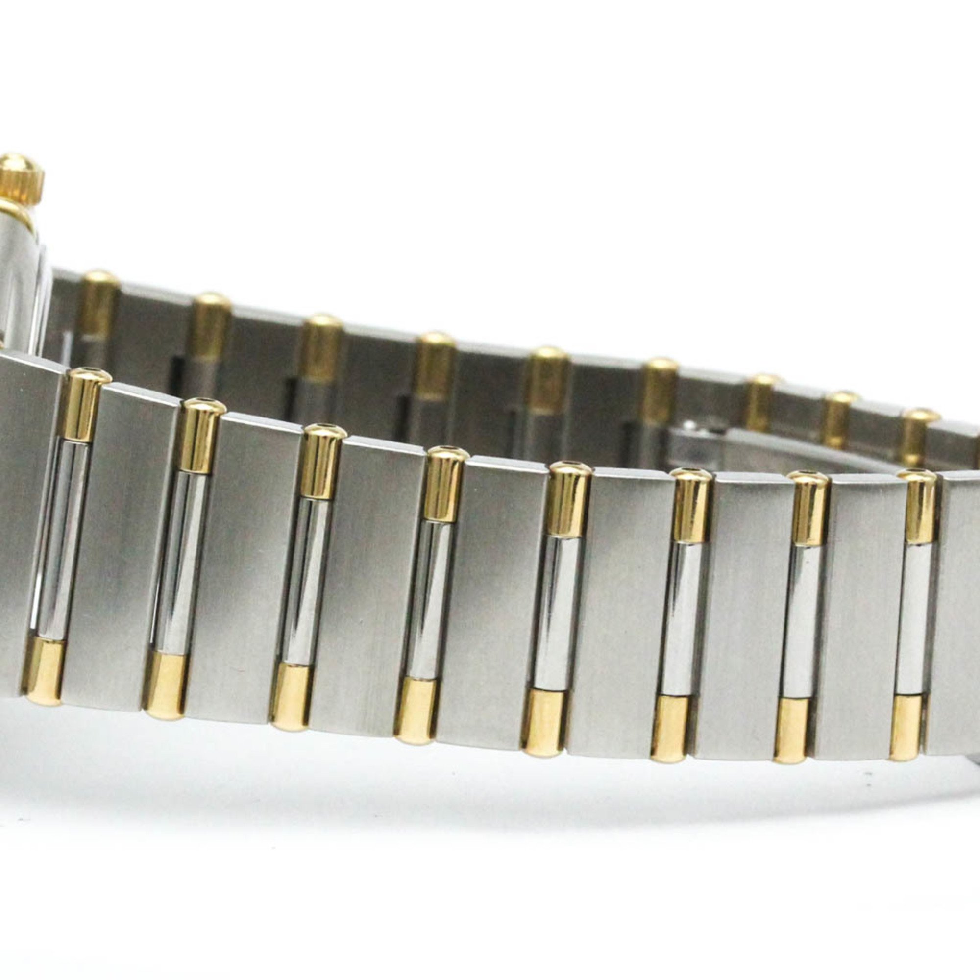 Polished OMEGA Constellation 18K Gold Steel Ladies Watch 796.1201 BF571293