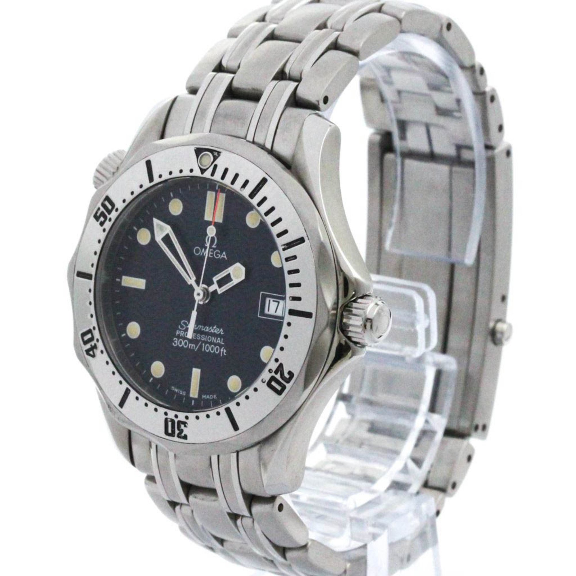 Polished OMEGA Seamaster Professional 300M Steel Mid Size Watch 2562.80 BF569415