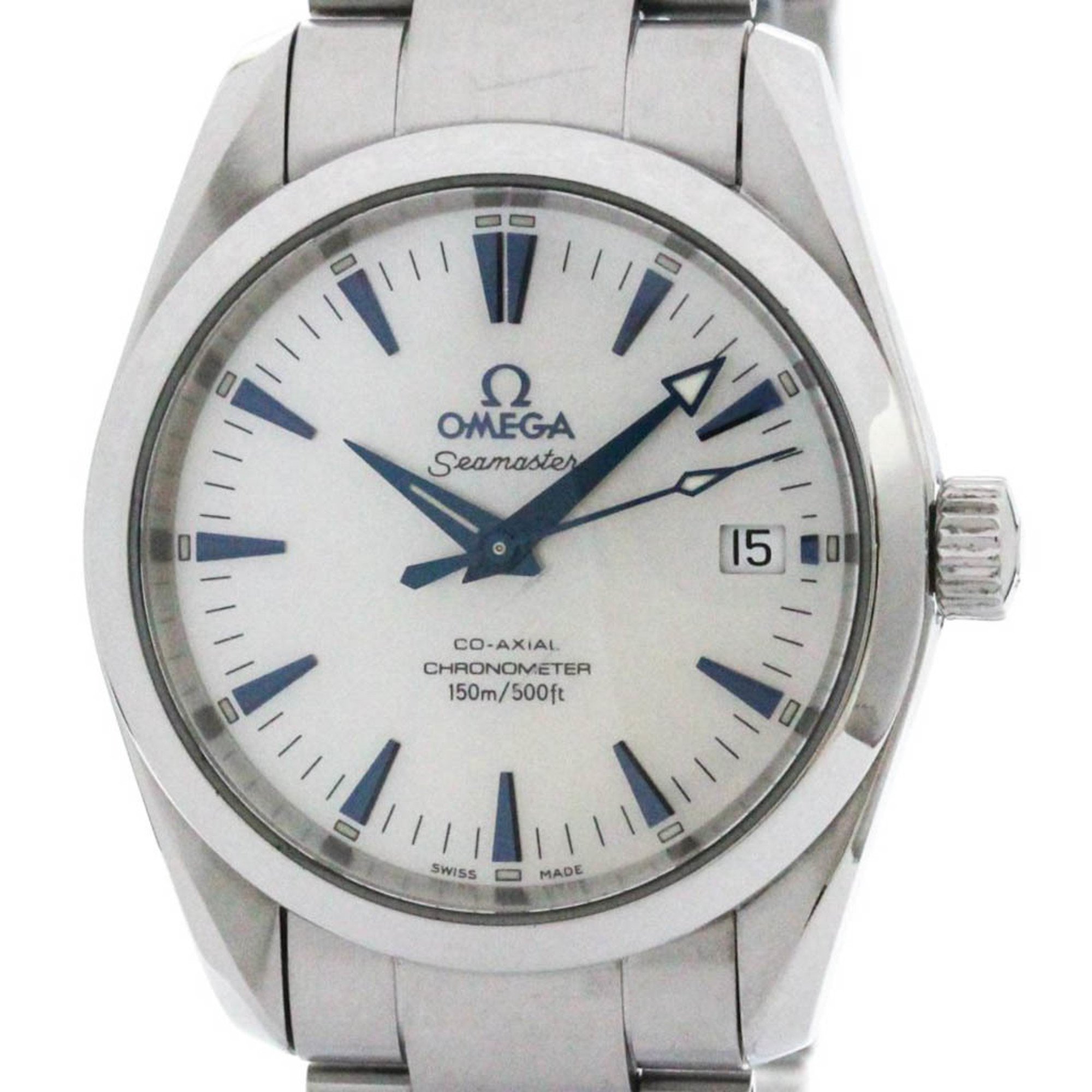 OMEGA Seamaster Aqua Terra Co-Axial MOP Dial Mens Watch 2504.70 BF567336