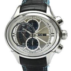 HAMILTON Jazzmaster Face 2 II Aouto Chronograph Mens Watch H32866781 BF575161